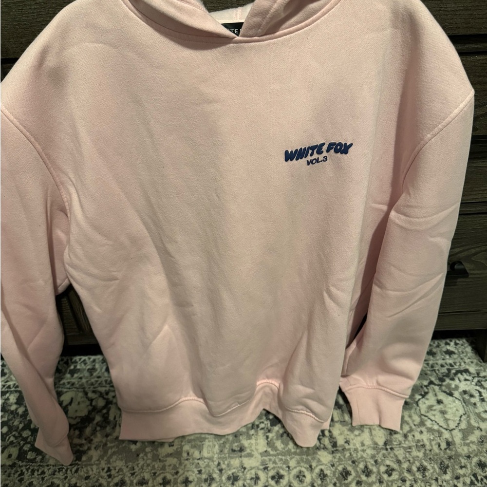 White Fox Boutique Light Pink Hoodie